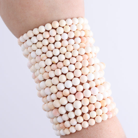 One Pink Conch Shell Bracelet | Mi Esperanza Minerals | Supplier of Crystals and Onyx