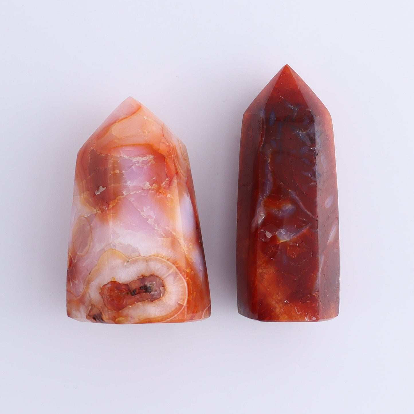 Carnelian Towers Set of 12 - Expert Wholesale and Supplier of Wholesale Crystals & Bulk Gemstones, ["carnelian","Madagascar","Towers"]
