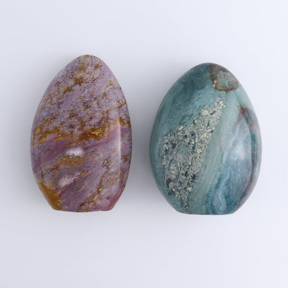 Ocean Jasper Freeform Set of 2