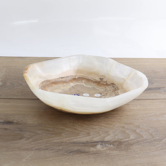 Mexican Onyx/Calcite Bowl 9"