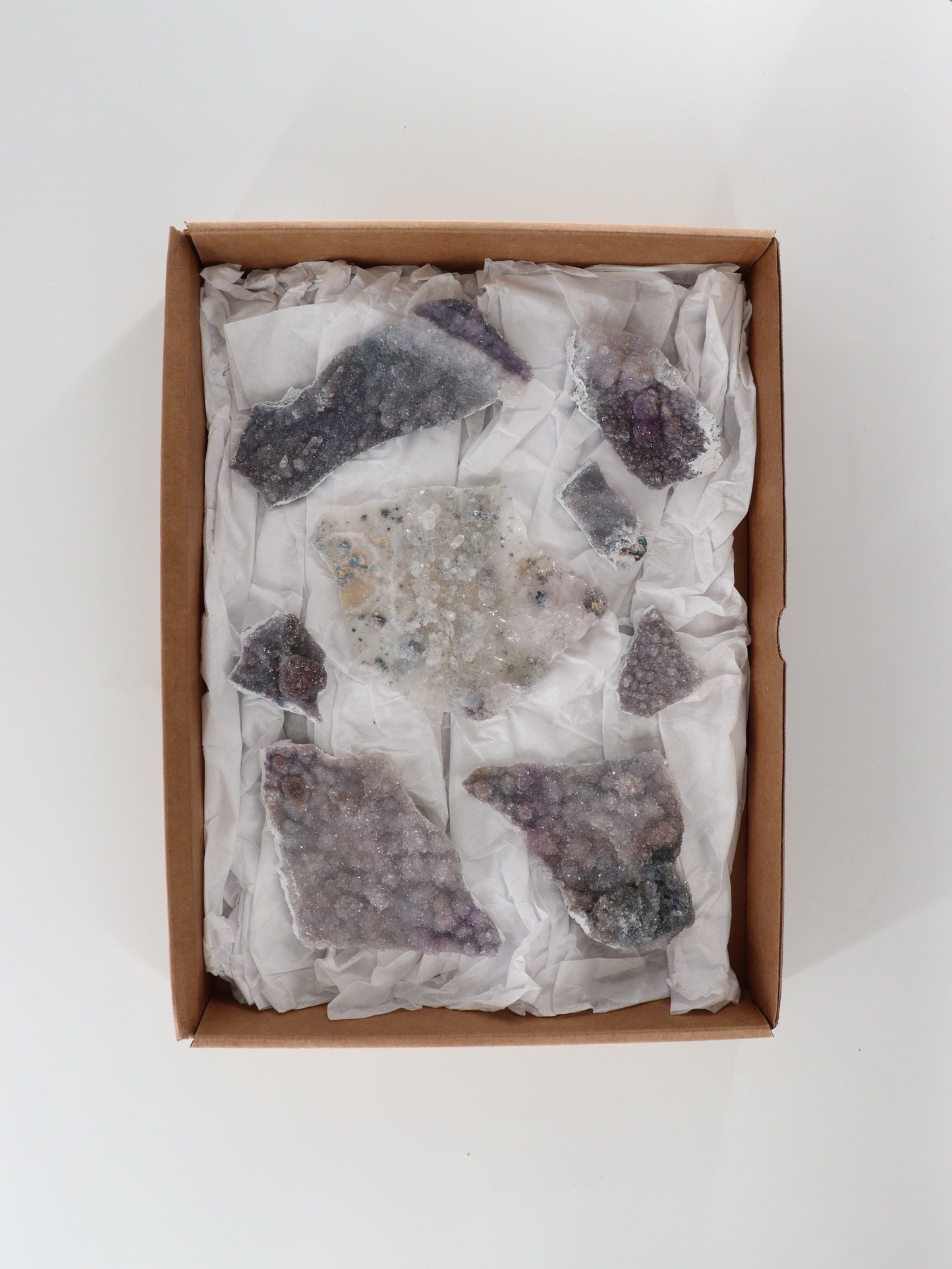 Amethyst Flower Set of 8 - Expert Wholesale and Supplier of Wholesale Crystals & Bulk Gemstones, []