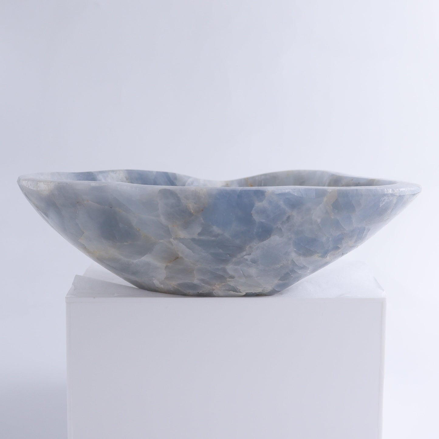 Blue Calcite Bowl - Expert Wholesale and Supplier of Wholesale Crystals & Bulk Gemstones, ["Blue Calcite","bowl","Bowls","Calcite","Mexico"]