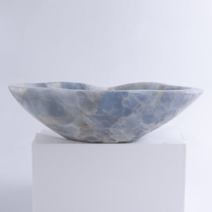 Blue Calcite Bowl - Expert Wholesale and Supplier of Wholesale Crystals & Bulk Gemstones, ["Blue Calcite","bowl","Bowls","Calcite","Mexico"]