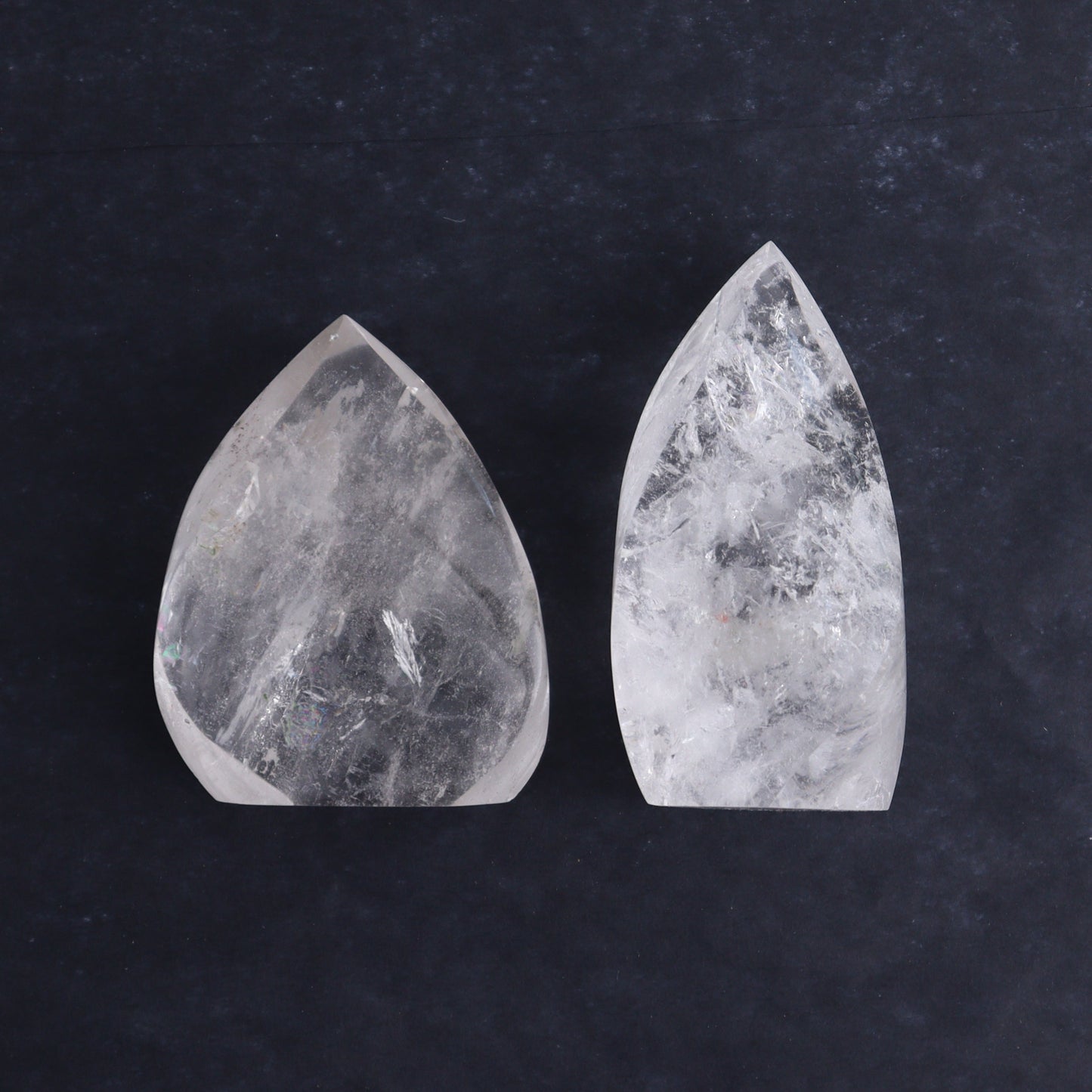 Imperfect Clear Quartz Flames Set of 6 - Expert Wholesale and Supplier of Wholesale Crystals & Bulk Gemstones, ["Brazil","Clear Quartz","flames","Quartz"]