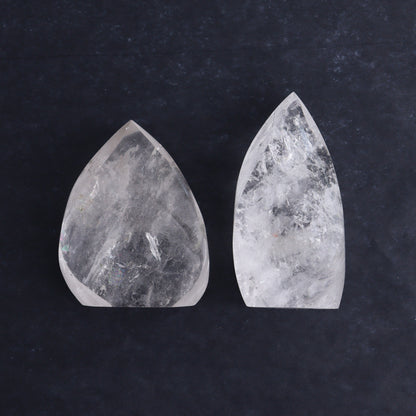 Imperfect Clear Quartz Flames Set of 6 - Expert Wholesale and Supplier of Wholesale Crystals & Bulk Gemstones, ["Brazil","Clear Quartz","flames","Quartz"]