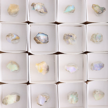 Ethiopian Opal Set of 24 - Expert Wholesale and Supplier of Wholesale Crystals & Bulk Gemstones, ["Ethiopia","ethiopian opal","Opal"]