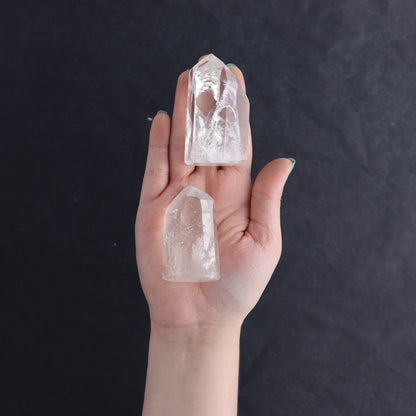 Clear Quartz Towers Set of 9 - Expert Wholesale and Supplier of Wholesale Crystals & Bulk Gemstones, ["Clear Quartz","Points","Quartz","Towers"]