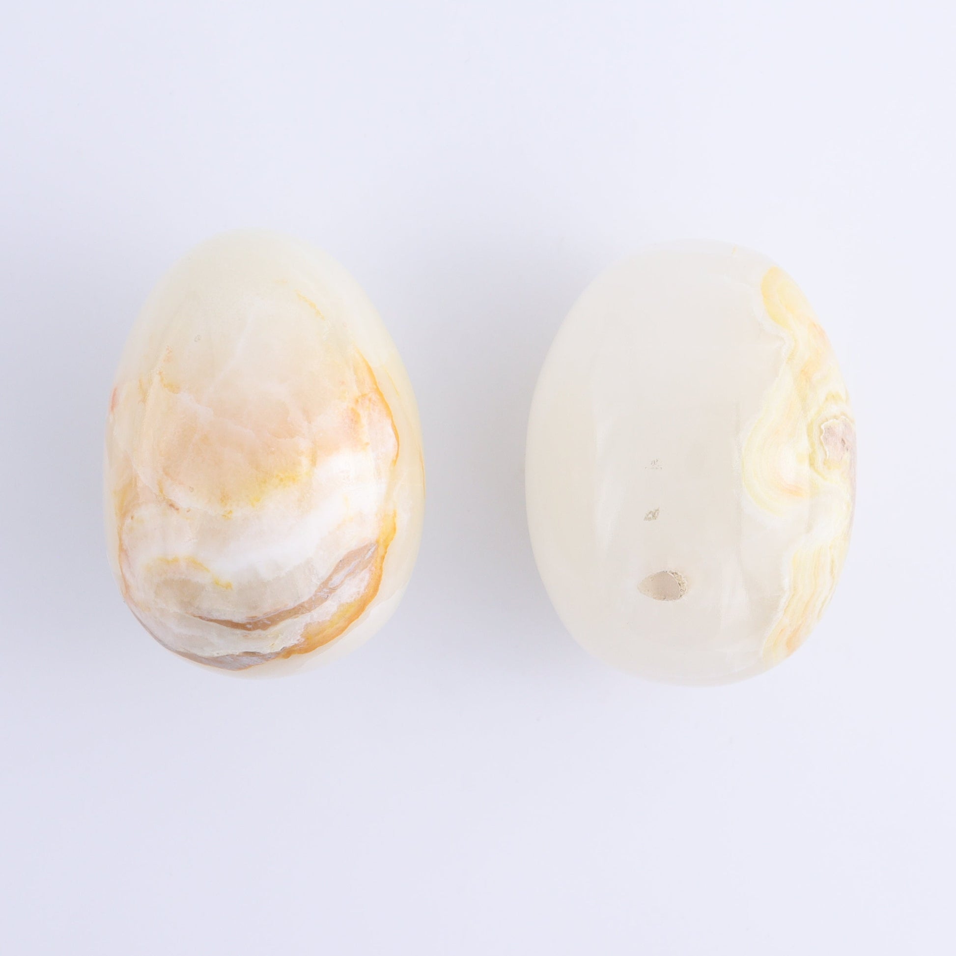 White Onyx Eggs Set of 6 - Expert Wholesale and Supplier of Wholesale Crystals & Bulk Gemstones, ["Calcite","Eggs","Mexico"]