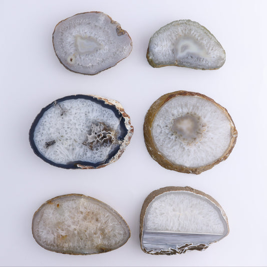 Agate Slices Set of 6