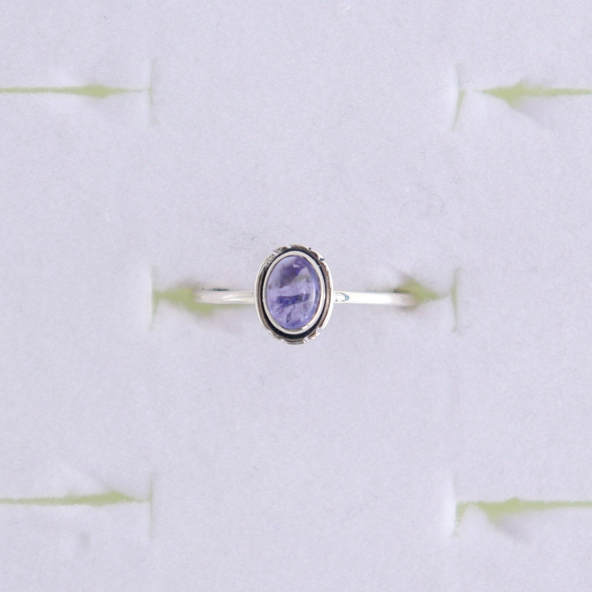 Tanzinite Rings Set of 5 (Ring Holders Not Included) - Expert Wholesale and Supplier of Wholesale Crystals & Bulk Gemstones, ["Ring","rings","sterling silver","Tanzinite"]