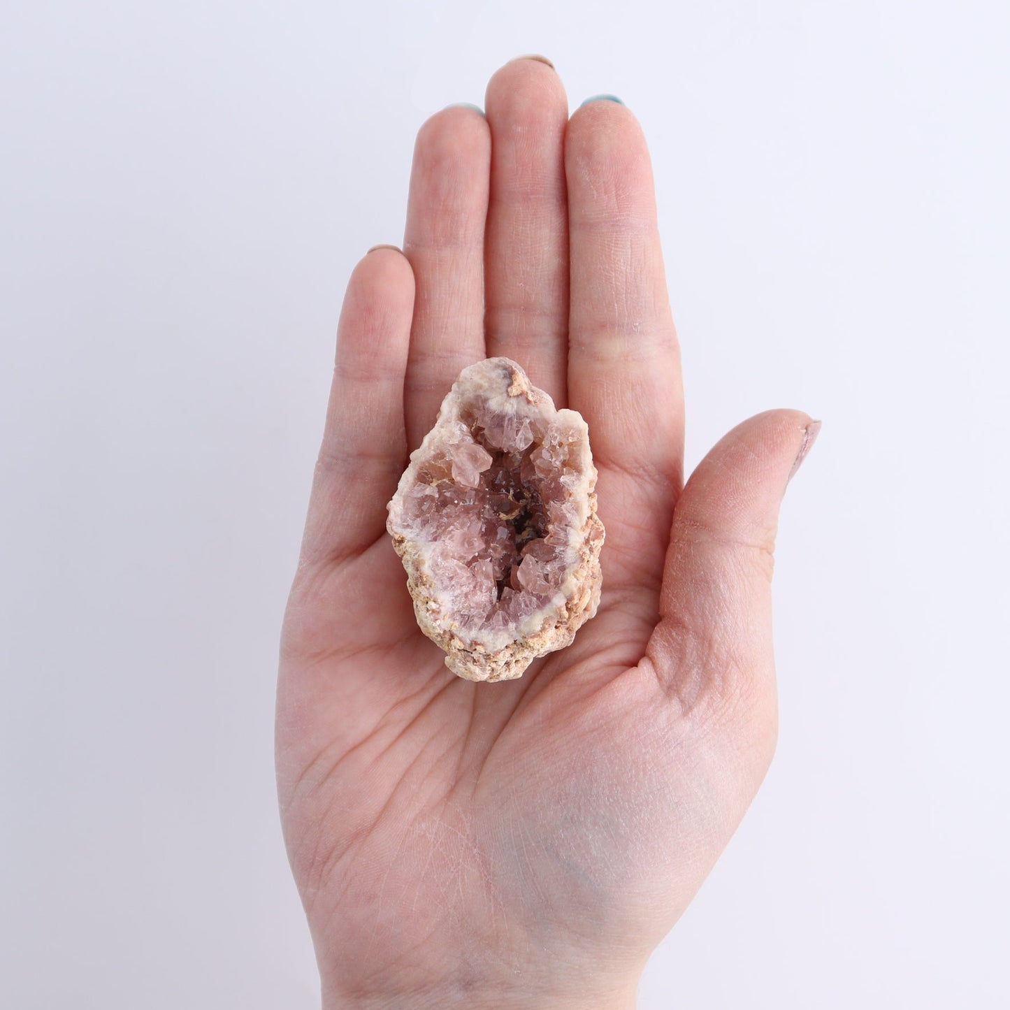 Pink Amethyst Clusters Set of 24