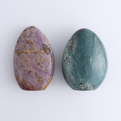 Ocean Jasper Freeform Set of 2