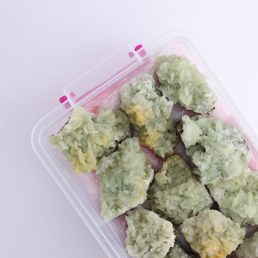 Prehnite Flat from Morocco