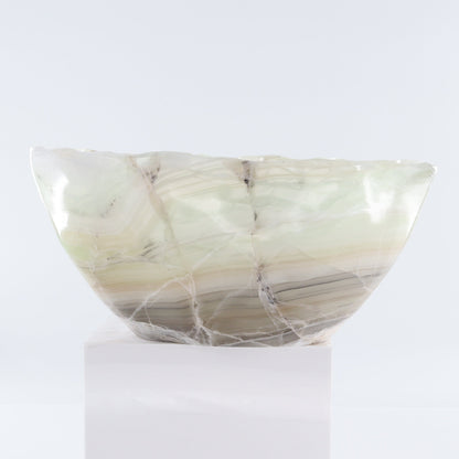 Mexican Onyx/Calcite Bowl - Expert Wholesale and Supplier of Wholesale Crystals & Bulk Gemstones, ["Bowls","Calcite","Mexico","onyx"]