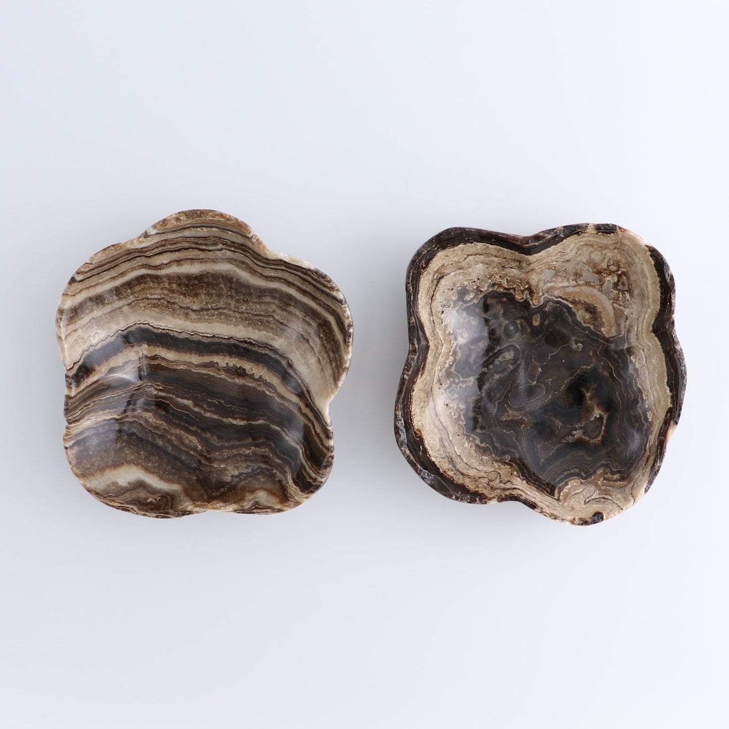 One Mexican Onyx/Calcite Chocolate Rough Irregular Bowl - Expert Wholesale and Supplier of Wholesale Crystals & Bulk Gemstones, ["bowl","Bowls","Calcite","Catalog Onyx","Decorative Dish","Mexico","onyx"]