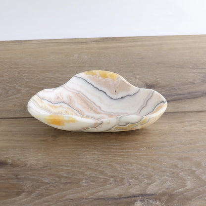 Mexican Onyx/Calcite Bowls Set of 2