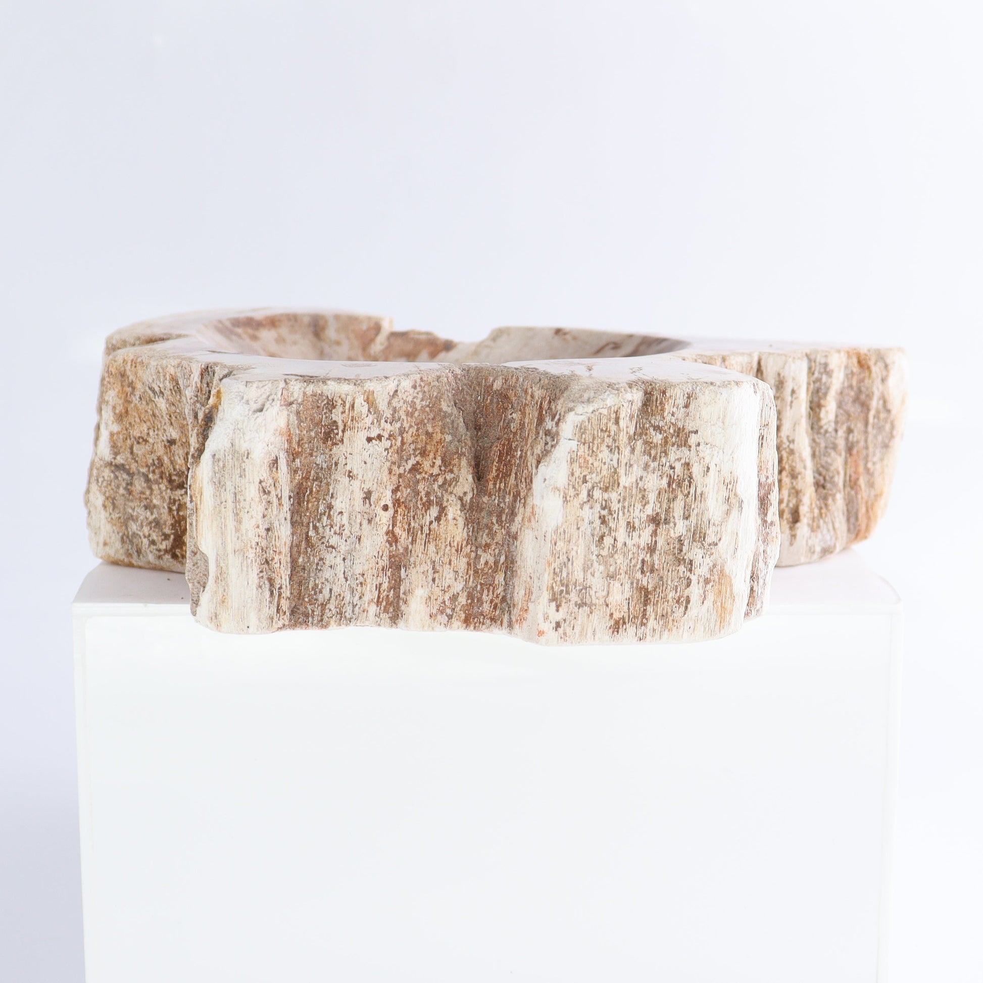 Petrified Wood Bowls Set of 2 - Expert Wholesale and Supplier of Wholesale Crystals & Bulk Gemstones, ["Bowls","Indonesia","Petrified Wood"]