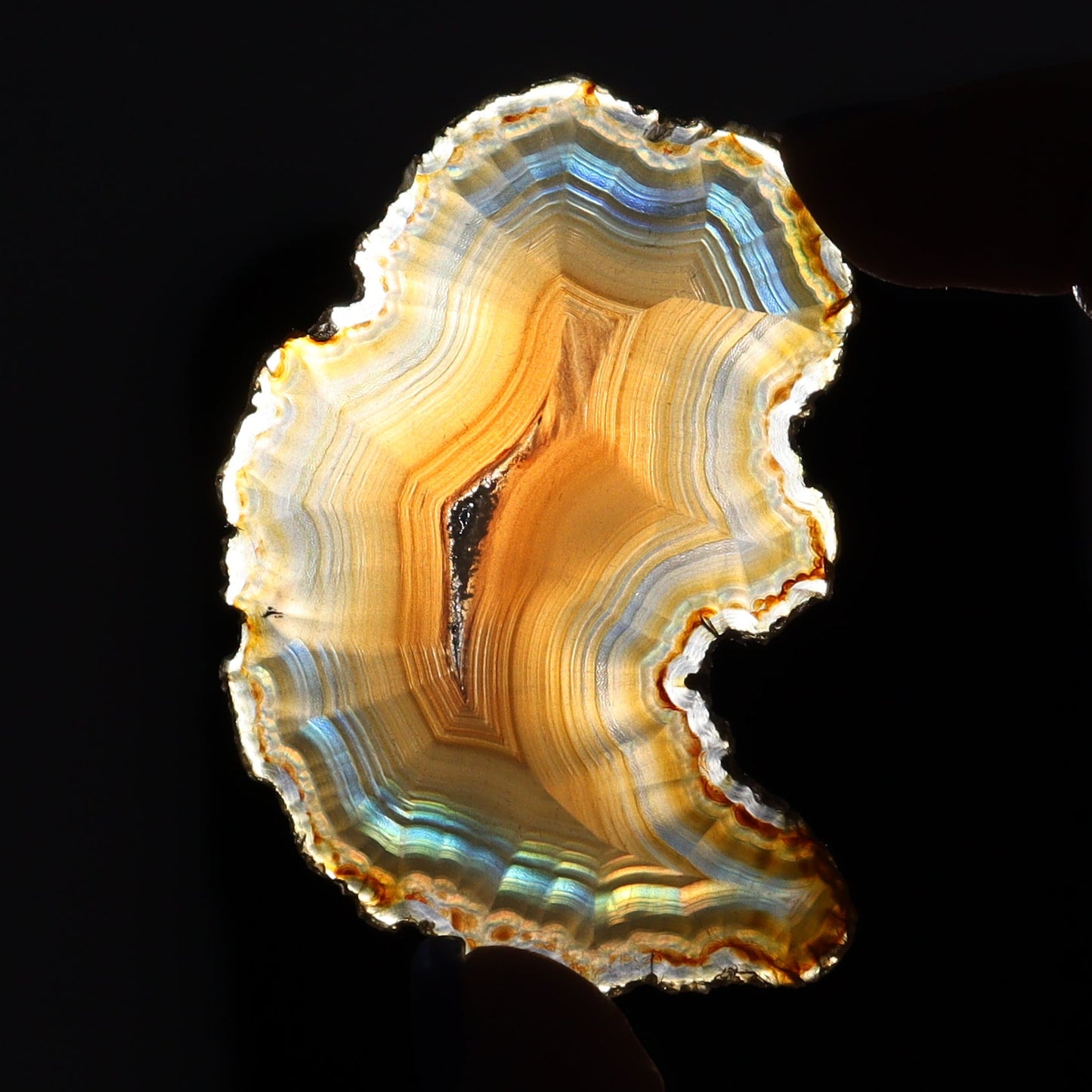 Iris Agate Slices Set of 8 - Expert Wholesale and Supplier of Wholesale Crystals & Bulk Gemstones, ["Agate","Iris Agate","Slices and Slabs"]