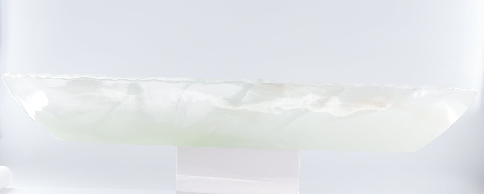 Mexican Onyx/Calcite Canoe Bowl - Expert Wholesale and Supplier of Wholesale Crystals & Bulk Gemstones, ["Bowls","Calcite","canoe","Mexico","onyx"]