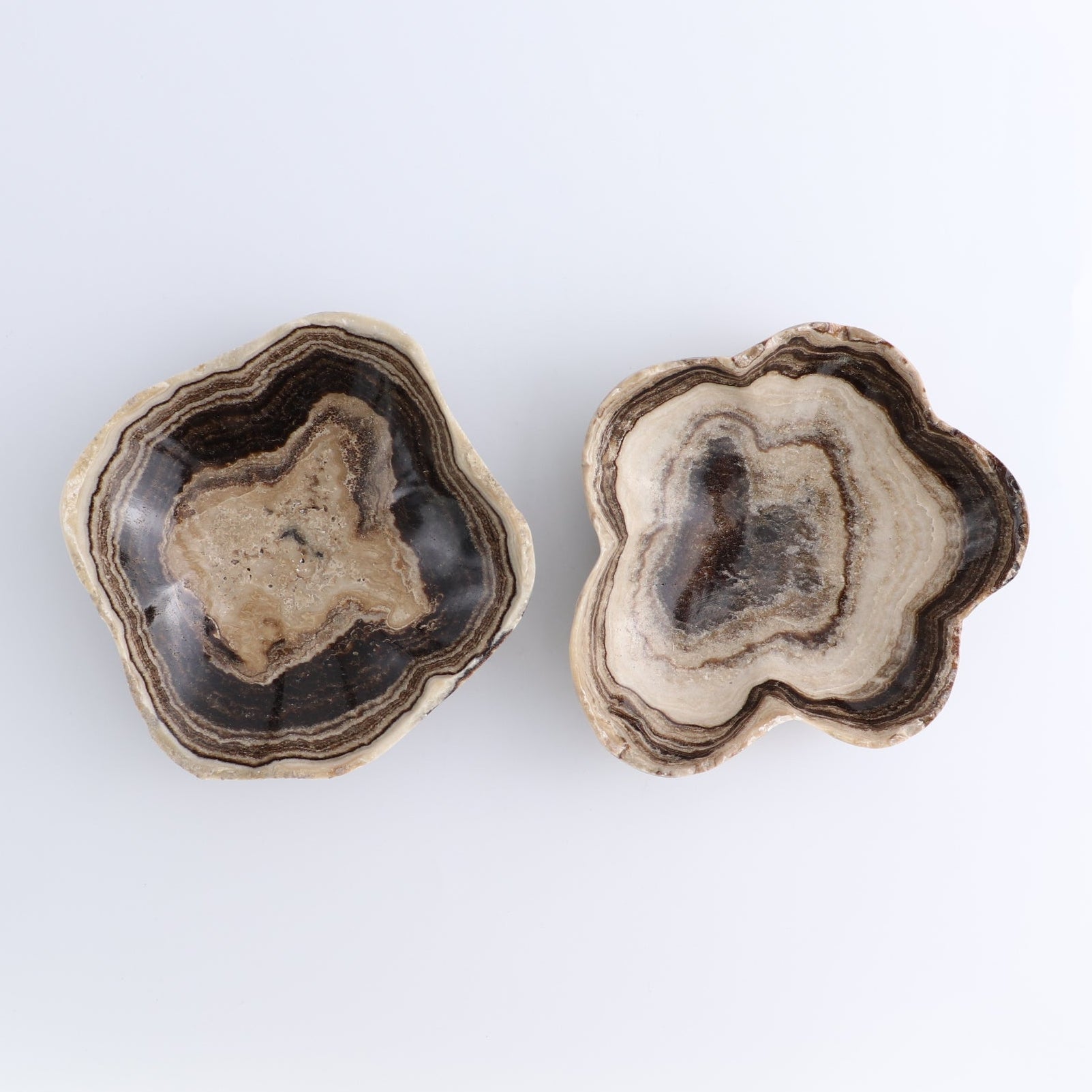 One Mexican Onyx/Calcite Chocolate Rough Irregular Bowl - Expert Wholesale and Supplier of Wholesale Crystals & Bulk Gemstones, ["bowl","Bowls","Calcite","Catalog Onyx","Decorative Dish","Mexico","onyx"]