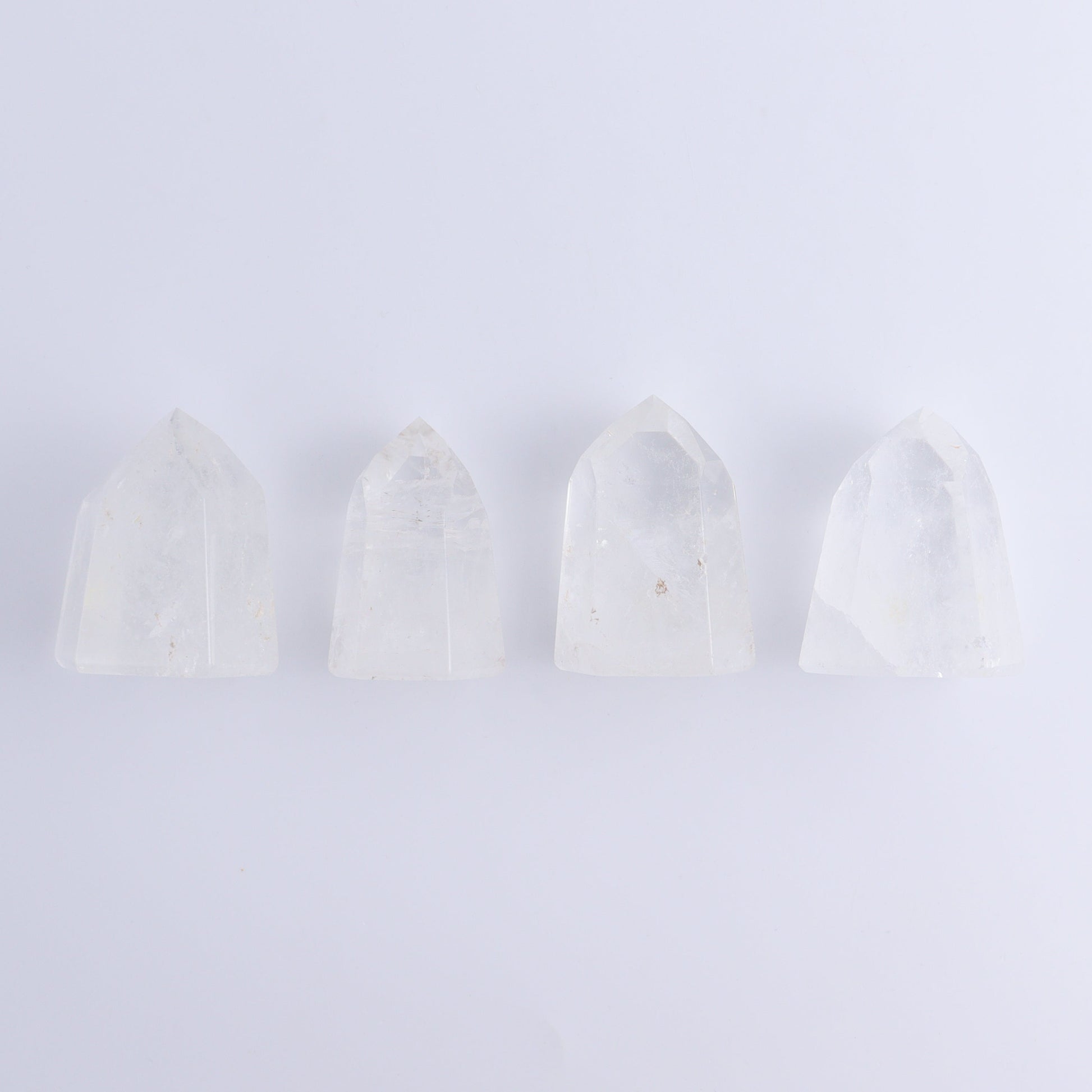 Quartz Towers Set of 4 - Expert Wholesale and Supplier of Wholesale Crystals & Bulk Gemstones, ["Brazil","Clear Quartz","Points","Quartz","Towers"]