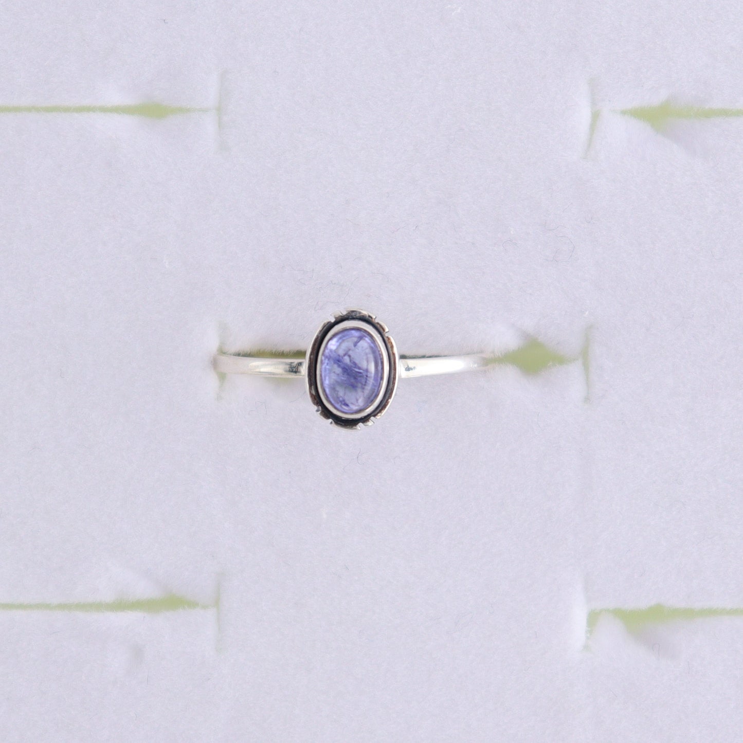Tanzinite Rings Set of 5 (Ring Holders Not Included) - Expert Wholesale and Supplier of Wholesale Crystals & Bulk Gemstones, ["Ring","rings","sterling silver","Tanzinite"]