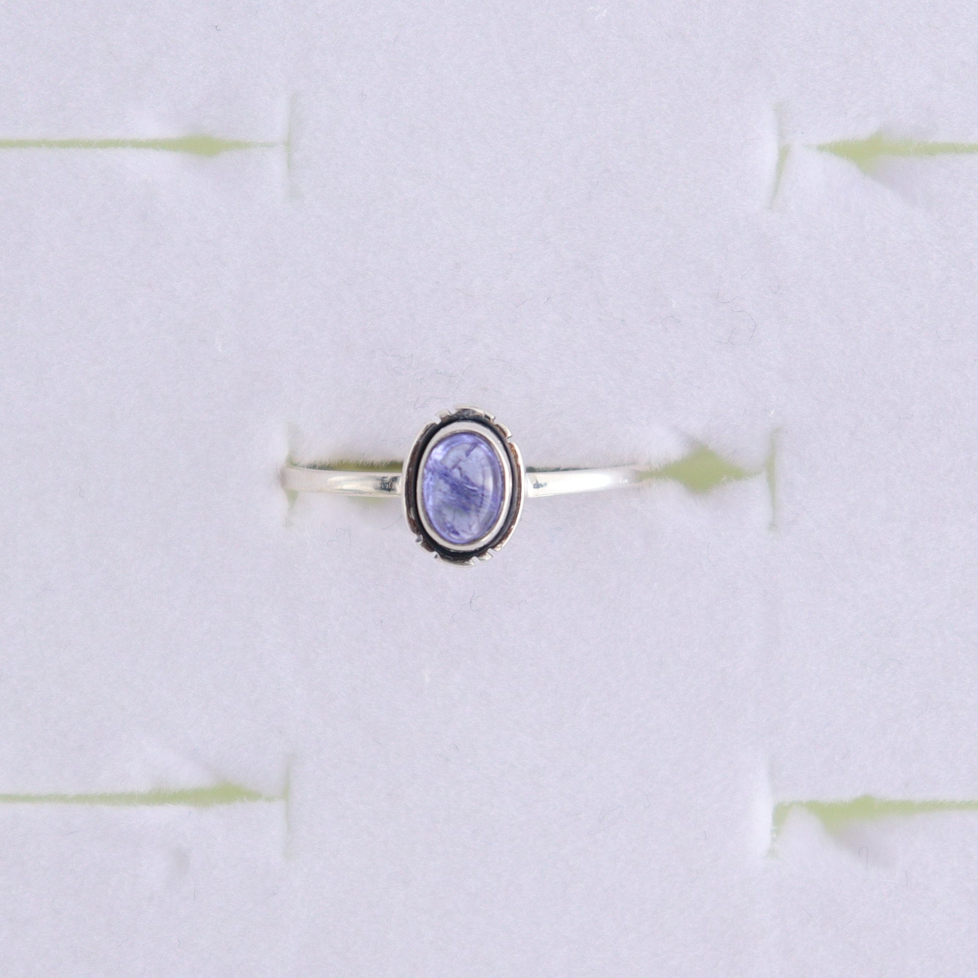 Tanzinite Rings Set of 5 (Ring Holders Not Included) - Expert Wholesale and Supplier of Wholesale Crystals & Bulk Gemstones, ["Ring","rings","sterling silver","Tanzinite"]
