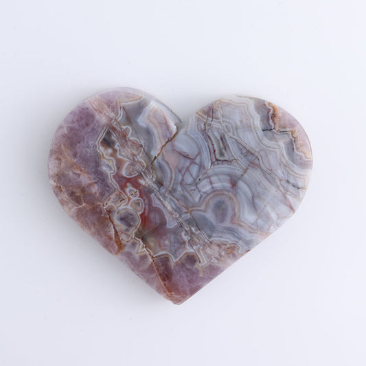 Amethyst Hearts Set of 3