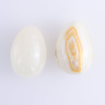 White Onyx Eggs Set of 6 - Expert Wholesale and Supplier of Wholesale Crystals & Bulk Gemstones, ["Calcite","Eggs","Mexico"]