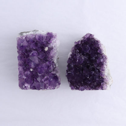 Uruguay Amethyst Cut Base Set of 8 - Expert Wholesale and Supplier of Wholesale Crystals & Bulk Gemstones, ["Amethyst","Cut Base","Uruguay"]