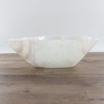 Mexican Onyx/Calcite Bowl 15"