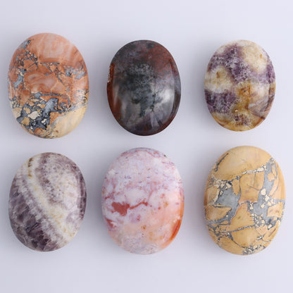 Maligano Jasper Palm Stones Set of 13 - Expert Wholesale and Supplier of Wholesale Crystals & Bulk Gemstones, ["Indonesia","Maligno Jasper","Palm Stones"]
