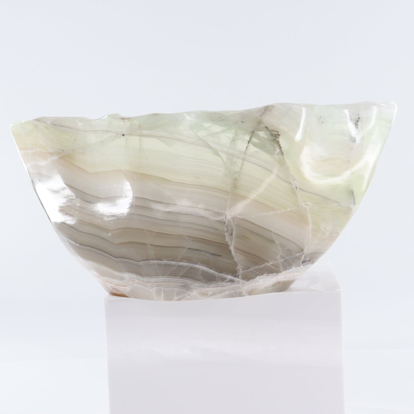 Mexican Onyx/Calcite Bowl - Expert Wholesale and Supplier of Wholesale Crystals & Bulk Gemstones, ["Bowls","Calcite","Mexico","onyx"]