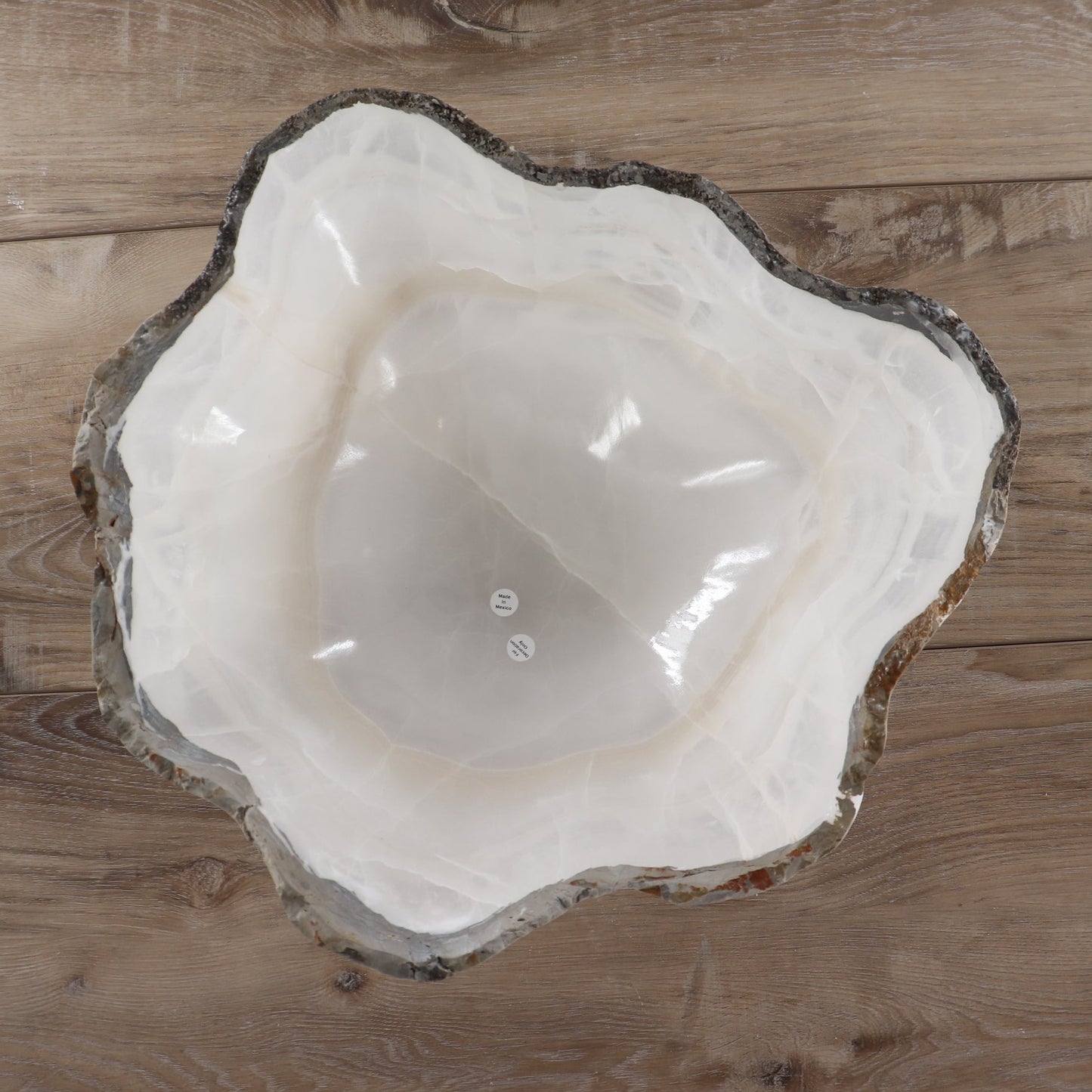 Mexican Onyx/Calcite Bowl 14"