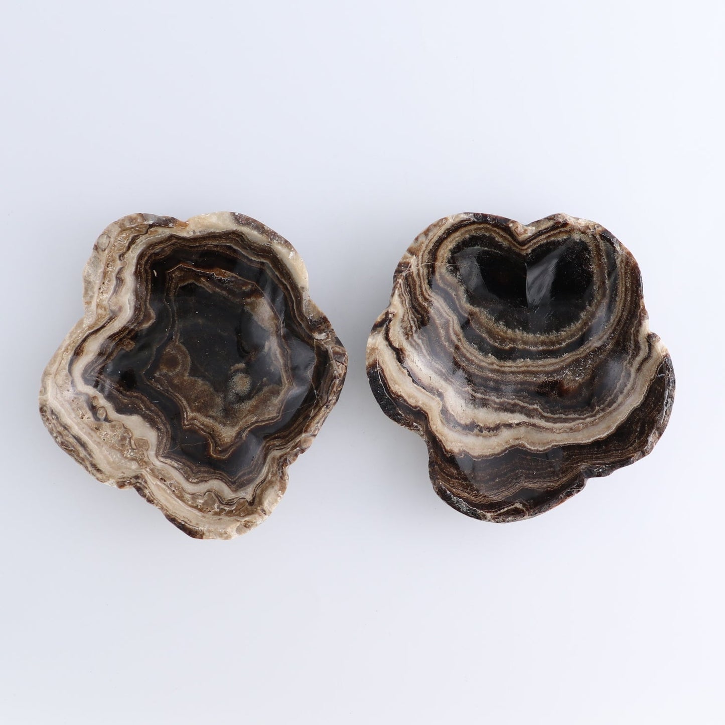 One Mexican Onyx/Calcite Chocolate Rough Irregular Bowl - Expert Wholesale and Supplier of Wholesale Crystals & Bulk Gemstones, ["bowl","Bowls","Calcite","Catalog Onyx","Decorative Dish","Mexico","onyx"]