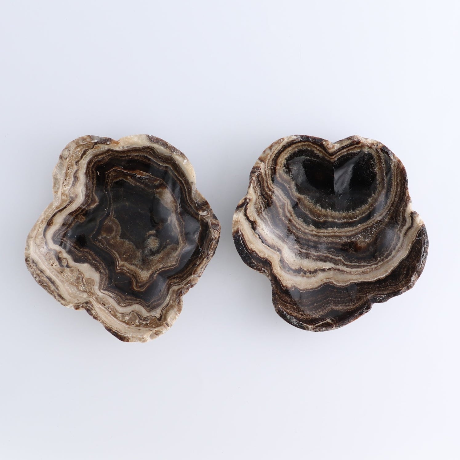 One Mexican Onyx/Calcite Chocolate Rough Irregular Bowl - Expert Wholesale and Supplier of Wholesale Crystals & Bulk Gemstones, ["bowl","Bowls","Calcite","Catalog Onyx","Decorative Dish","Mexico","onyx"]