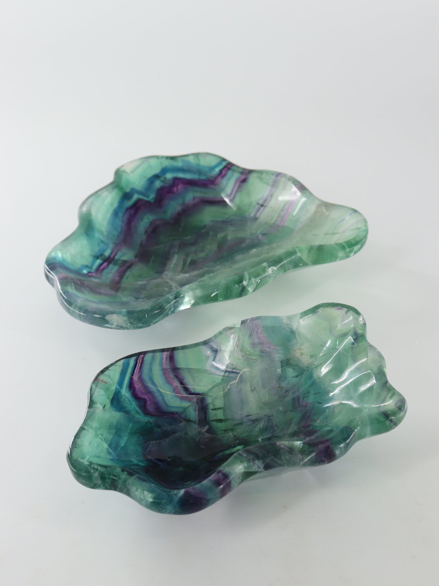 Fluorite Bowls Set of 2 - Expert Wholesale and Supplier of Wholesale Crystals & Bulk Gemstones, []