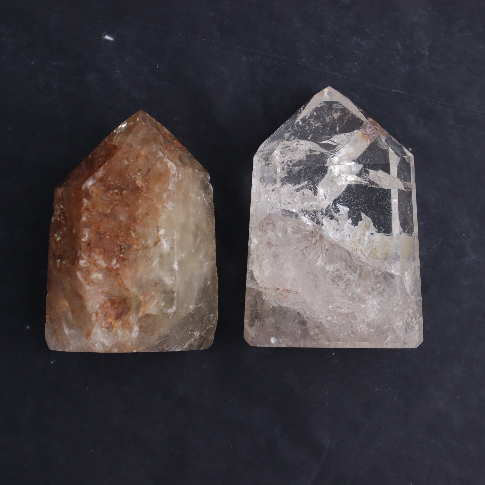 Clear Quartz Points Set of 4 - Expert Wholesale and Supplier of Wholesale Crystals & Bulk Gemstones, ["Clear Quartz","Points","Quartz","Towers"]