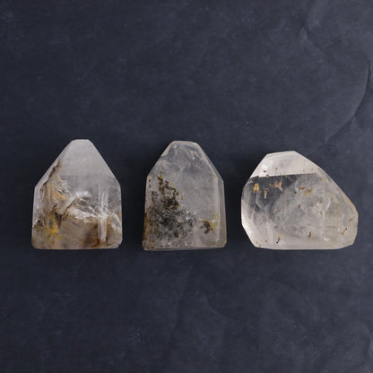 Clear Quartz Towers Set of 3 - Expert Wholesale and Supplier of Wholesale Crystals & Bulk Gemstones, ["Clear Quartz","Quartz","Towers"]