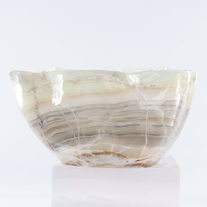 Mexican Onyx/Calcite Bowl - Expert Wholesale and Supplier of Wholesale Crystals & Bulk Gemstones, ["Bowls","Calcite","Mexico","onyx"]