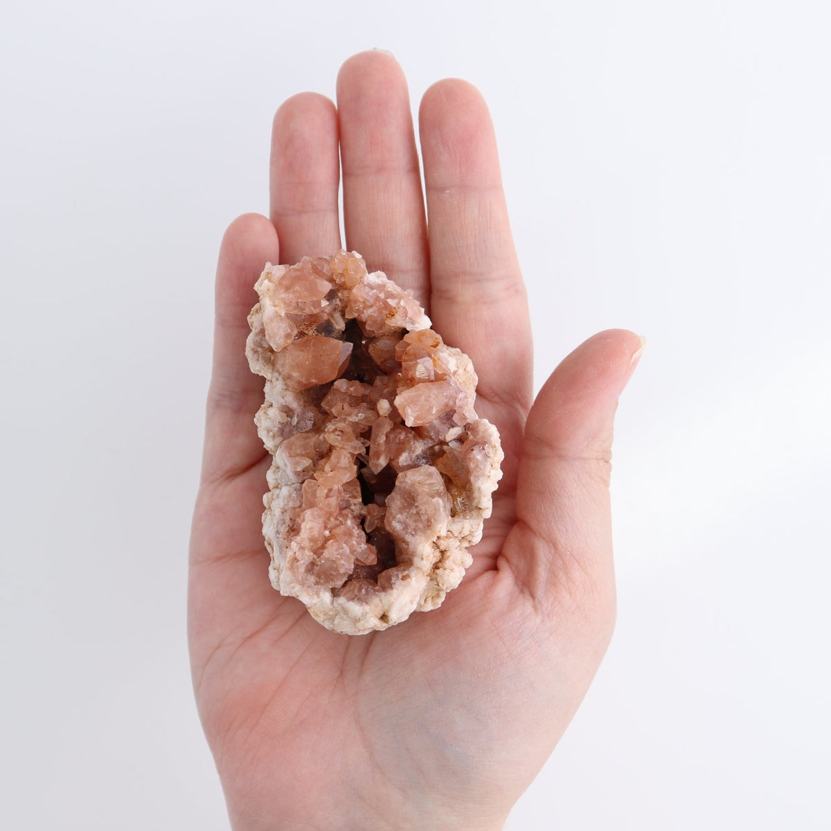 Pink Amethyst Geodes Set of 9