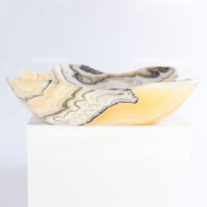 Zebra Onyx Bowl - Expert Wholesale and Supplier of Wholesale Crystals & Bulk Gemstones, ["Bowls","Mexico","onyx"]