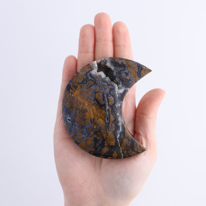 Brecciated Jasper Moons and Stars Set of 12 - Expert Wholesale and Supplier of Wholesale Crystals & Bulk Gemstones, ["Brecciated Jasper","Indonesia","moons","stars"]