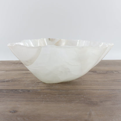 Mexican Onyx/Calcite Bowl 15"