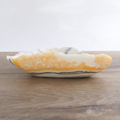 Mexican Onyx/Calcite Bowls Set of 2