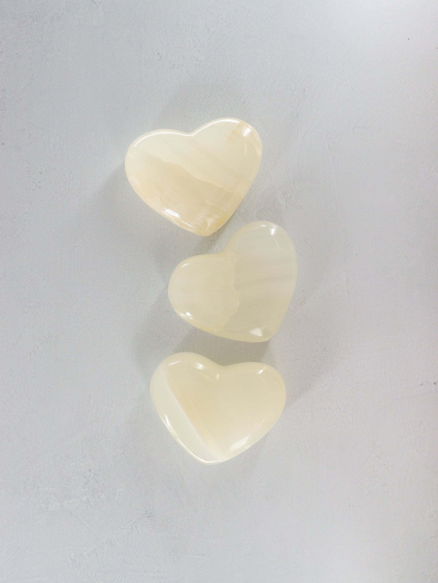 Onyx Hearts Set of 3 - Expert Wholesale and Supplier of Wholesale Crystals & Bulk Gemstones, []