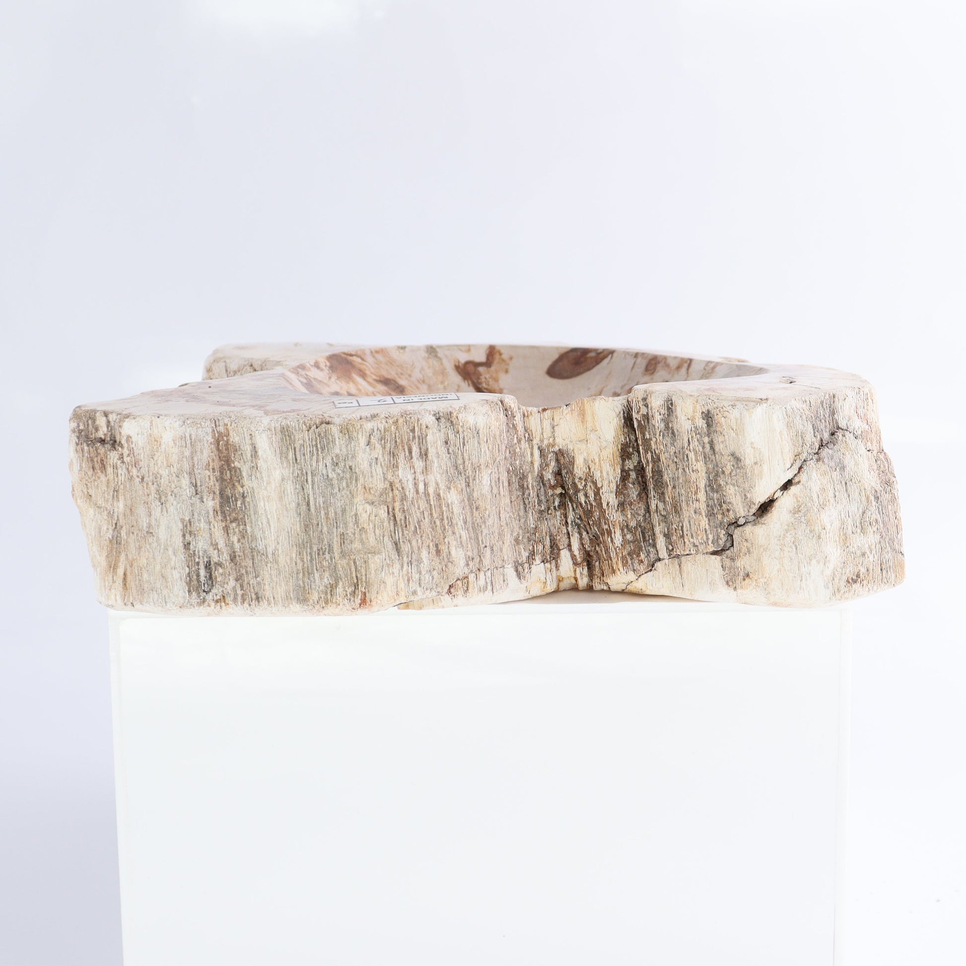 Petrified Wood Bowls Set of 2 - Expert Wholesale and Supplier of Wholesale Crystals & Bulk Gemstones, ["Bowls","Indonesia","Petrified Wood"]