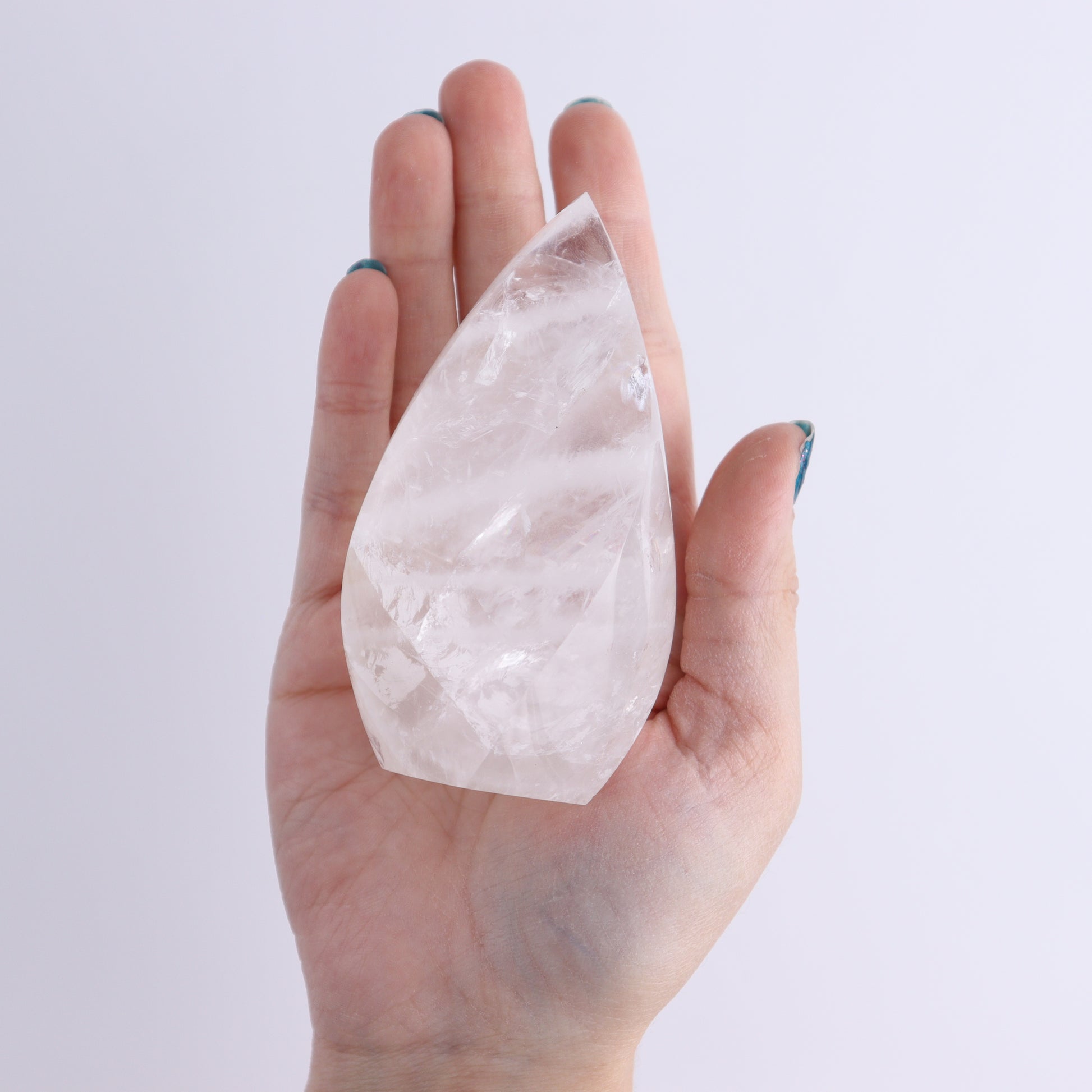 Imperfect Clear Quartz Flames Set of 6 - Expert Wholesale and Supplier of Wholesale Crystals & Bulk Gemstones, ["Brazil","Clear Quartz","flames","Quartz"]