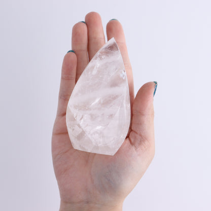 Imperfect Clear Quartz Flames Set of 6 - Expert Wholesale and Supplier of Wholesale Crystals & Bulk Gemstones, ["Brazil","Clear Quartz","flames","Quartz"]