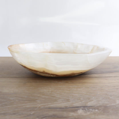 Mexican Onyx/Calcite Bowl 9"